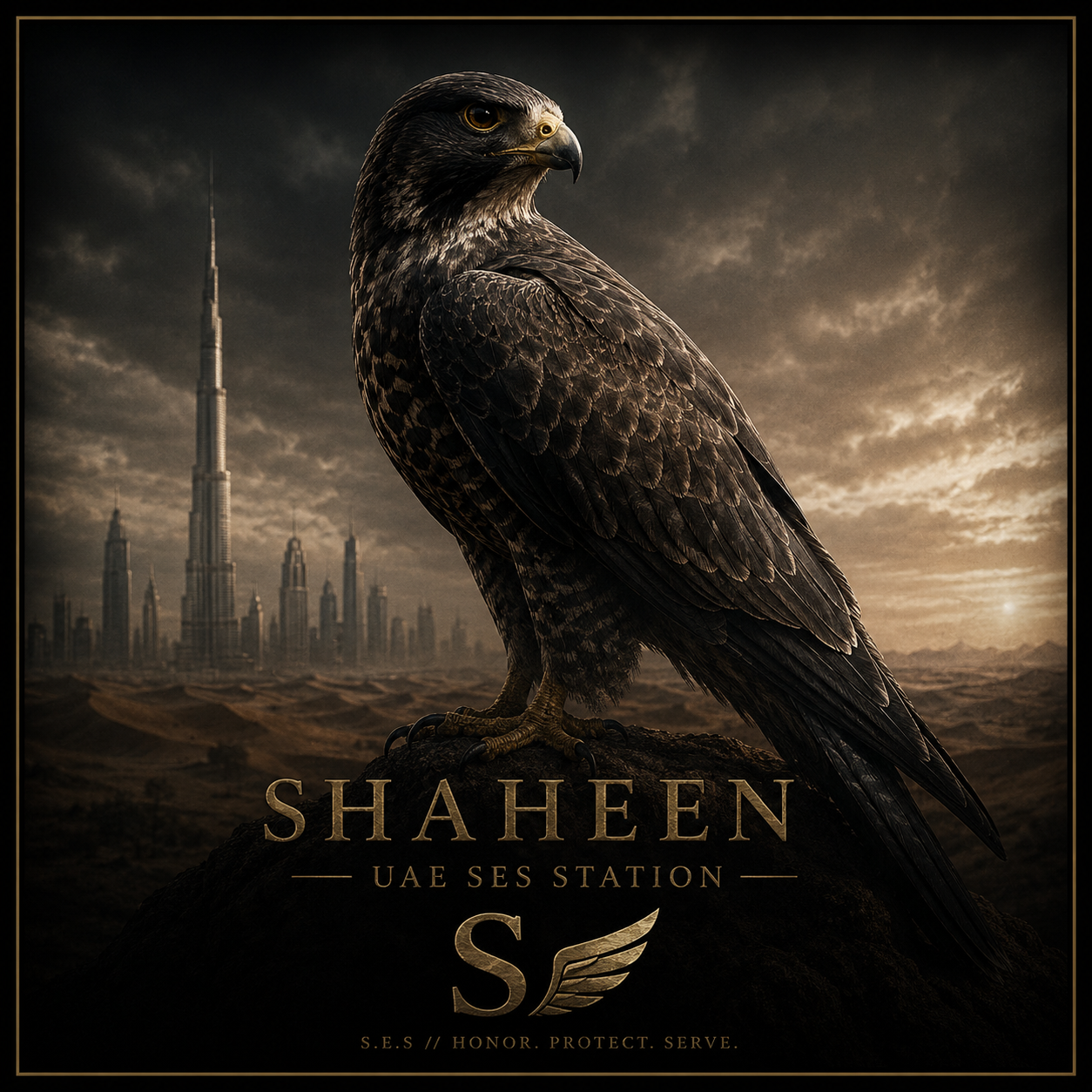Headshot of Shaheen, Rapid Intercept · UAE S.E.S Station