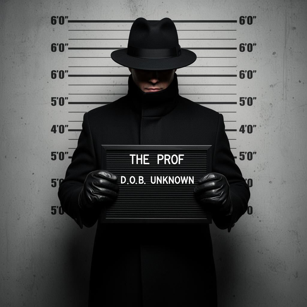 The Prof mugshot
